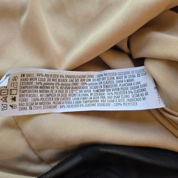 M Forever 21+ Black Sheer Mesh Ruffled Ruched Cocktail Dress Womens Plus Size 3X - Picture 12 of 12